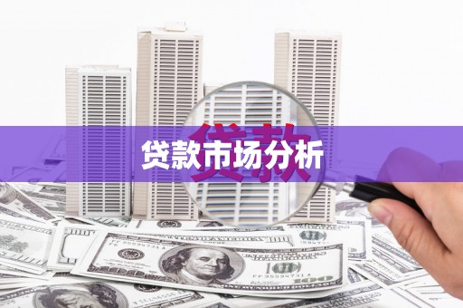 甘南贷款市场分析