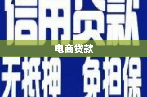 白水电商贷款