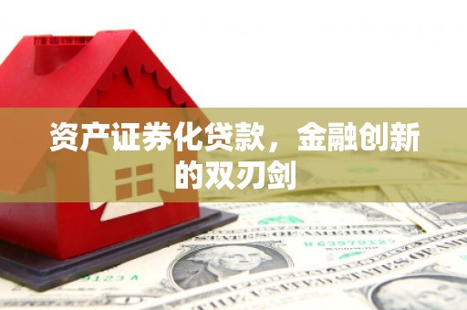 久治资产证券化贷款，金融创新的双刃剑
