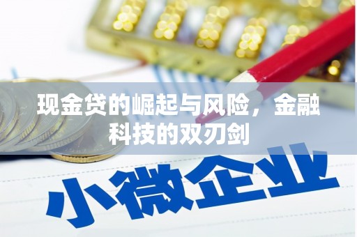 襄汾现金贷的崛起与风险，金融科技的双刃剑
