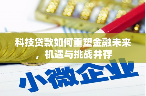南安科技贷款如何重塑金融未来，机遇与挑战并存