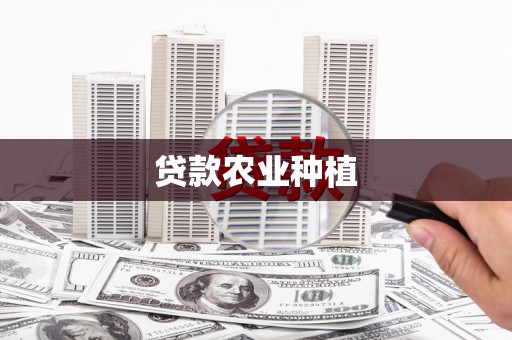 中国香港贷款农业种植