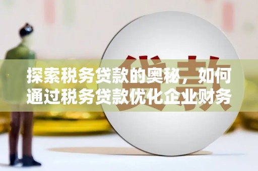 昌都探索税务贷款的奥秘，如何通过税务贷款优化企业财务
