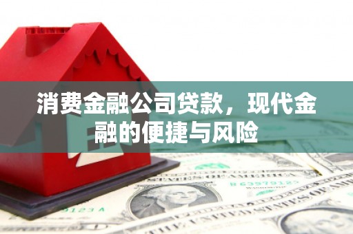 泗县消费金融公司贷款，现代金融的便捷与风险