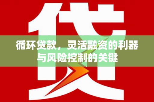 大余循环贷款，灵活融资的利器与风险控制的关键