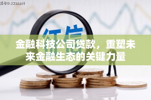 石楼金融科技公司贷款，重塑未来金融生态的关键力量