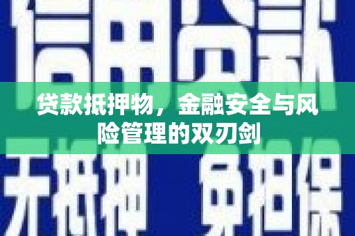东引贷款抵押物，金融安全与风险管理的双刃剑