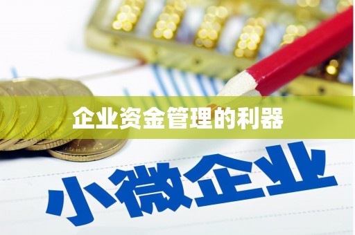 漠河企业资金管理的利器